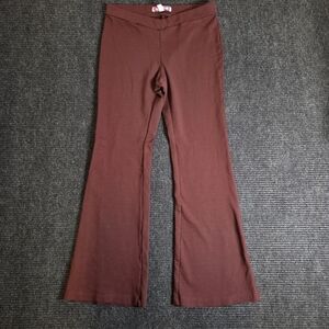 Urban Outfitters Chocolate Brown Flarred Leggings Size 10
